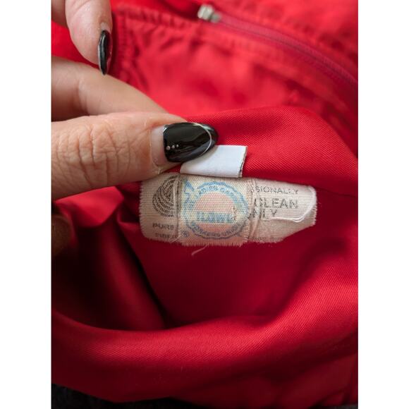 Vintage McIntosh Wool Coat Women’s XXL – Gray with Red Lining, Hooded, USA - Picture 8 of 11